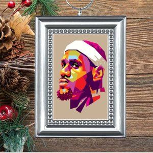 LeBron James Christmas‎ Tree Ornament